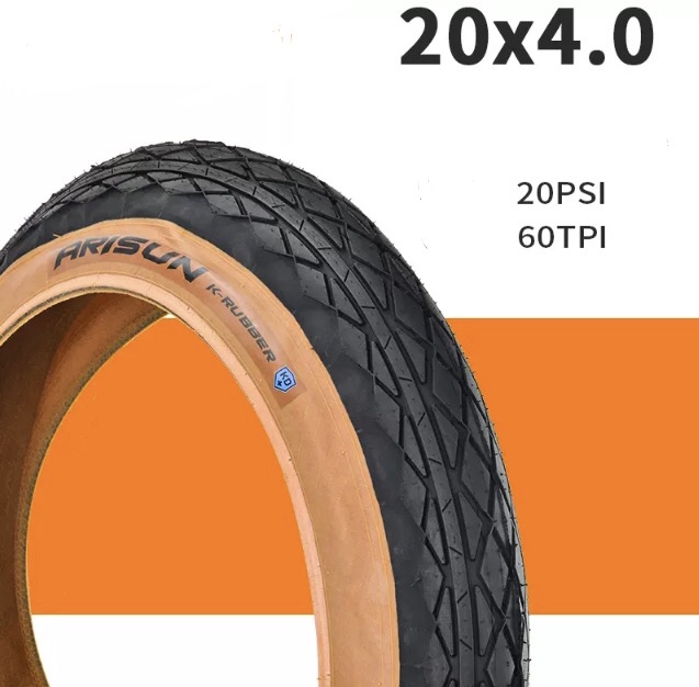 Покрышка для фэтбайк Fat Bike ARISUN K-RUBBER 20х4.0