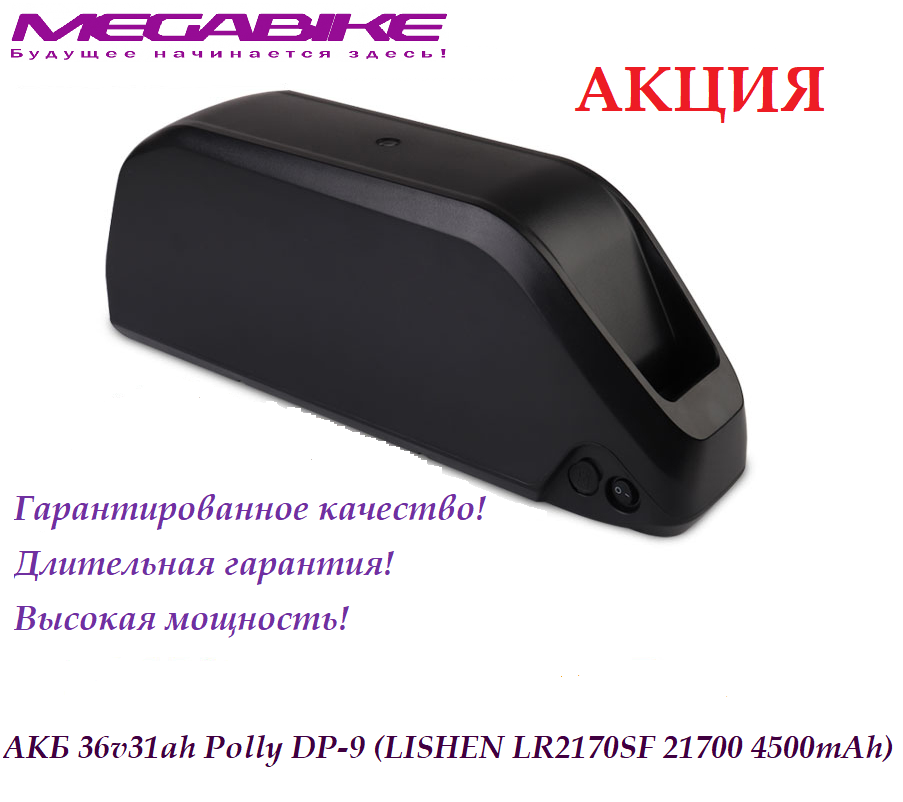 Аккумулятор 36v31,5ah LR2170SF в боксе Polly DP-9