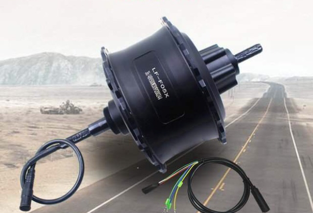 Двигатель редукторный LF - FO5X 750w для Фэтбайк FatBike (задний)