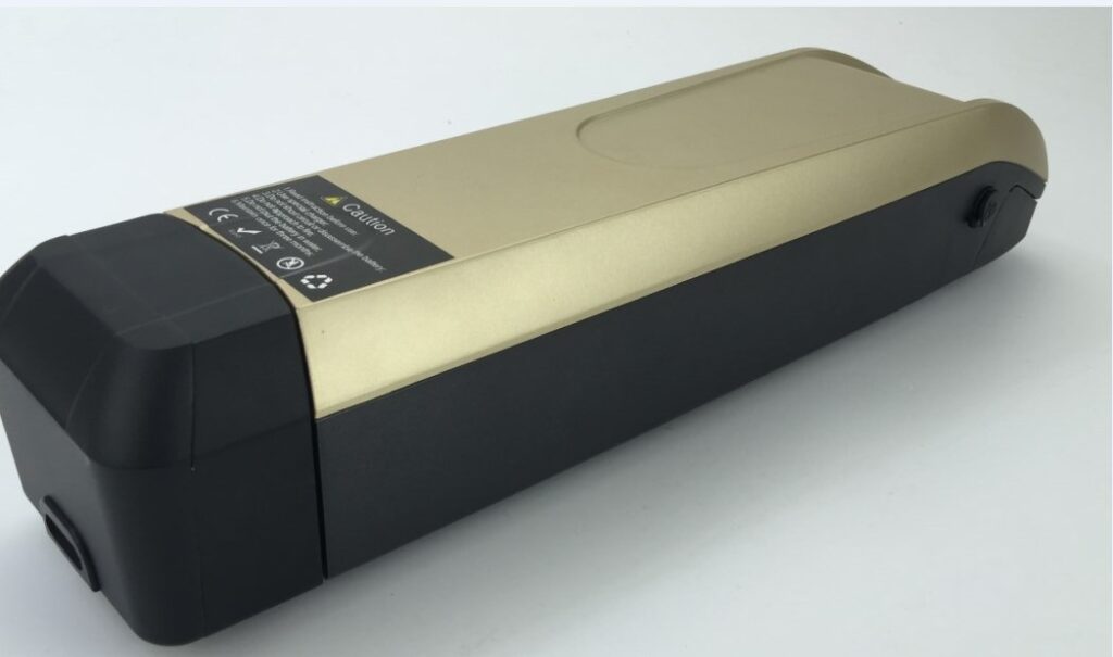 Аккумулятор Li-ion 36V-12,8Ah 20A в быстросъемном боксе на раму (Эльтреко)