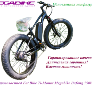 Электровелосипед Fat Bike Ti-Mount Megabike Bafang 750W S866